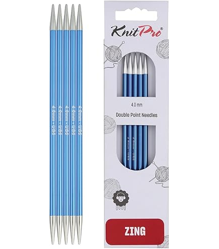 Amazon.com: KnitPro Zing Starter Double Pointed Needle Set 8
